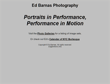 Tablet Screenshot of edbarnas.com